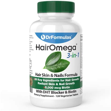 omega 3 supplements for hair.